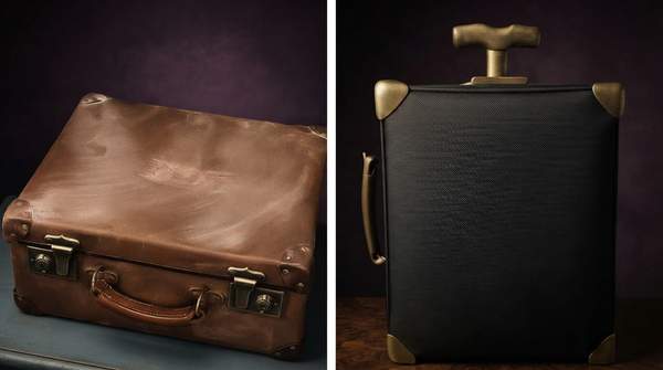 Editorial illustration for Collecting Vintage Luxury Luggage: The Brands, the Materials, and How to Inspect a Piece Before You Buy