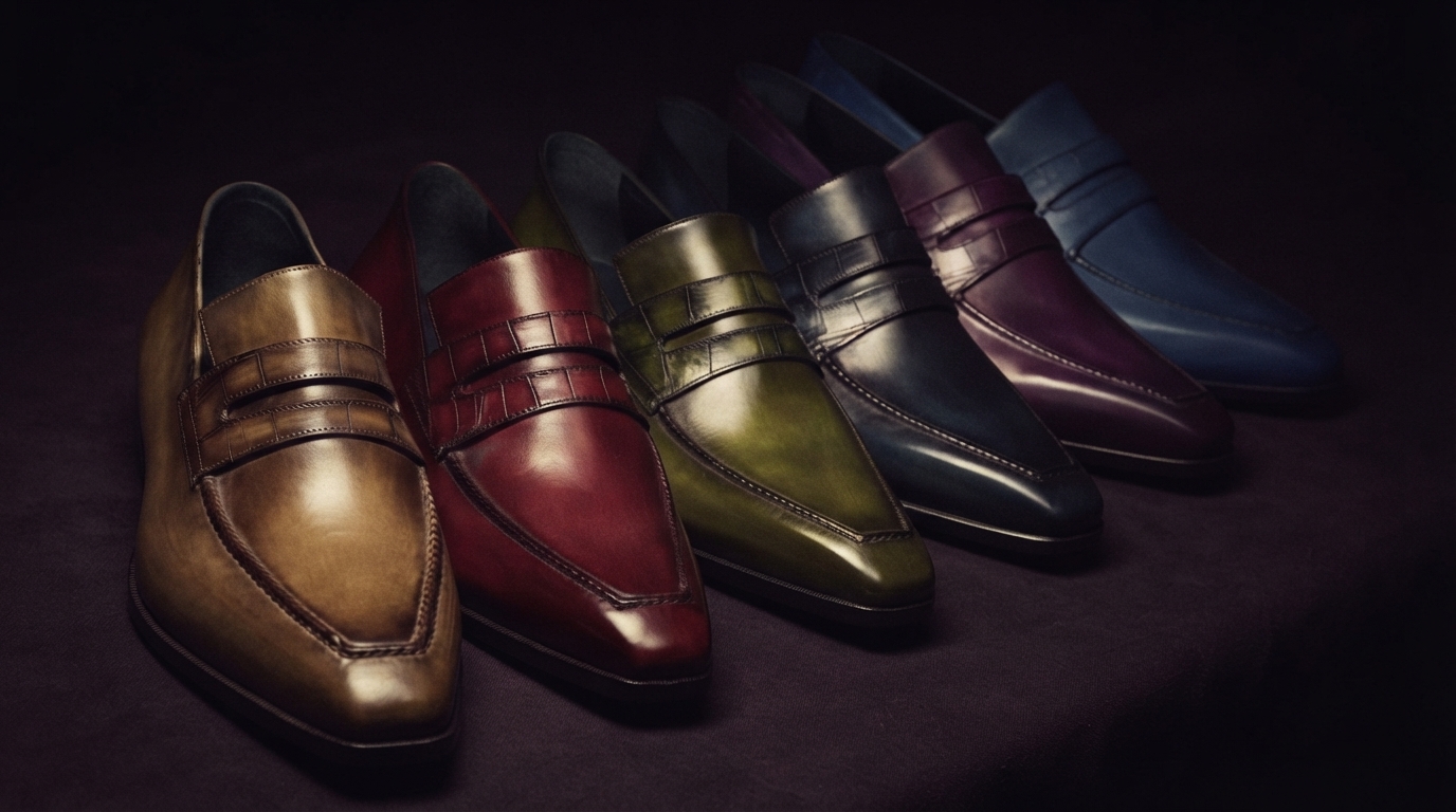 Editorial illustration for From Foot Imprint to Final Polish: The Sequential Craft of Bespoke Shoemaking