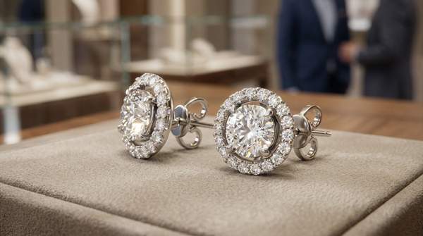 Ritani Diamond Earring Jackets Give Studs a Second Look Without Replacing Them