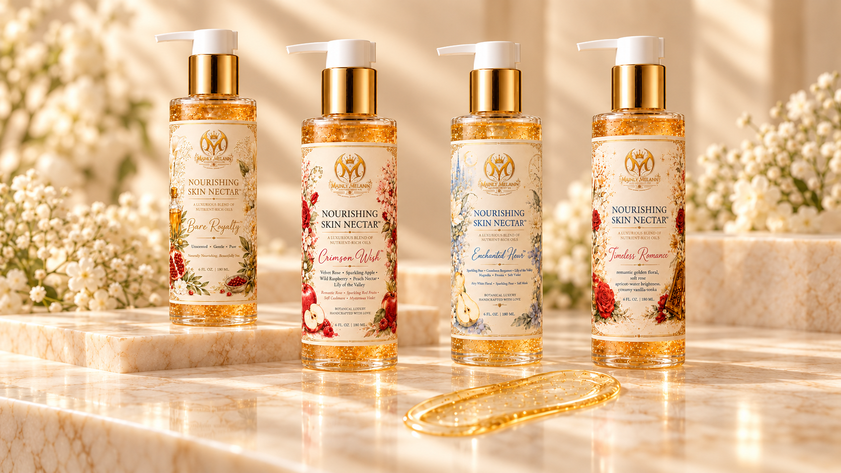 Why Mainly Melanin Forever Crowned Nourishing Skin Nectar Feels Different From Traditional Body Oil